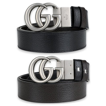 GUCCI GGリバーシブルグレインレザーベルト(ブラック/ブラウン) 627055 CAO2N 1062 134034118 [P]