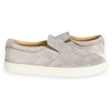 BRUNELLO CUCINELLI メンズスエードスリッポン（ニュートラル）MZUSILN332 C6761 135856050 [P]
