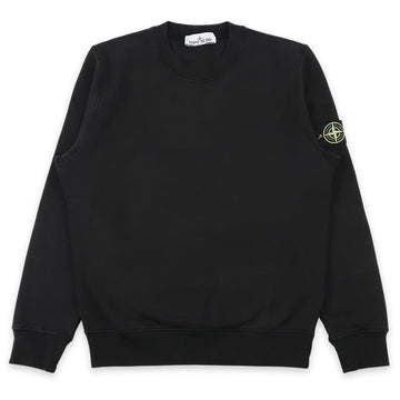 STONE ISLAND ストーン メンズ ワッペン パッチ レギュラーフィット クルーネック メンズトレーナー（ブラック） L1S15 6100060 S0051 V0029 150976808 [P]