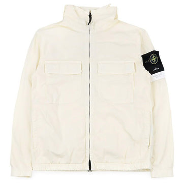 Stone Island Men's Patch Cotton Twill Hooded Jacket 156794647 [P]