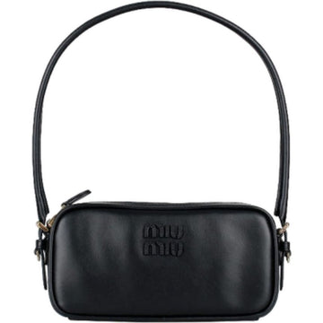 MIU MIU ロゴレザーポーチショルダーバッグ 153351934 [P]