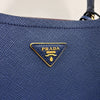 PRADA Saffiano Panier Bucket Bag Schultertasche Blau 159931370 [P]