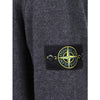 STONE ISLAND 26FW Wappen Patch Halbreissverschluss Strickpullover Hellgrau L2S155100040 S00A3 V0M62 159120105 [P]
