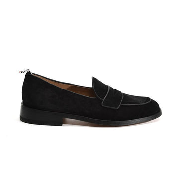 THOM BROWNE バスティスエードペニーローファーブラック MFL087A 03050 001 146928026 [P]