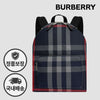 BURBERRY Hausecheck Jeff Canvas Rucksack Navy 80840571 138923926 [P]