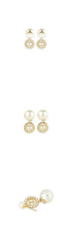Dior Women's Tribal Pearl Earring (Gold) E4360WOMRS D301 150775791 [P]