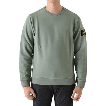 STONE ISLAND ブラッシュドコットンフリーススウェットシャツ グリーン V0055 146232171 [P]