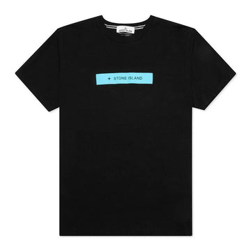 Stone Island Square Logo Short Sleeve T-shirt Black 153572889 [P]
