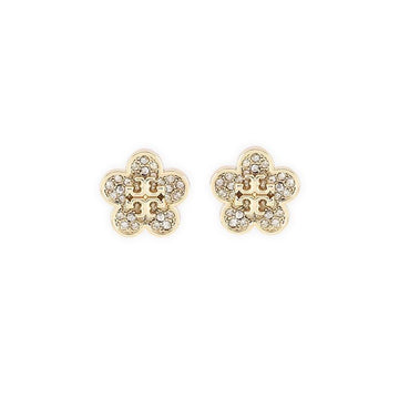 Tory Burch Women's Flower Rhinestone Stud Earrings 154945668 [P]
