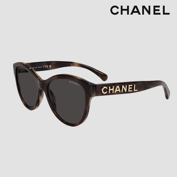 CHANEL パンテオン レタリング サングラス CH5458 16613 A71434 ブラウン 127485334 [P]