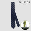 Gucci Silk Tie 456526 4E002 4078 Navy 127476218 [P]
