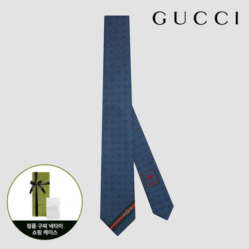 Gucci Horsebit Tie 624057 4E002 4969 Blue 127476203 [P]