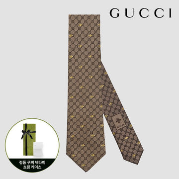 Gucci Bee Tie 545078 4E002 9764 Beige 127393156 [P]