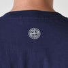 STONE ISLAND コットン ロゴプリント 半袖 Tシャツ ブルー 76152NS80 V0027 153696503 [P]