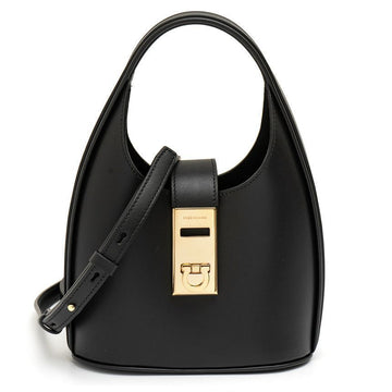 SALVATORE FERRAGAMO Mini Hobo Bag mit Gancini Schnalle 21-3978-BK 764454 62851781 [P]