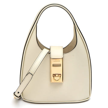Salvatore Ferragamo Gancini Buckle Mini Hobo Bag 21-3978-MA 764456 62851780 [P]