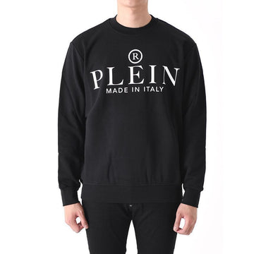PHILIPP PLEIN クルーネックスウェットシャツ ブラック MJO0877 PJO002N 02 147721309 [P]