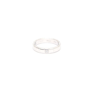 Chopard White Gold 0.03 Carat 1P Diamond Ice Cube Medium Ring 829834 kk90114757 160063772 [P]