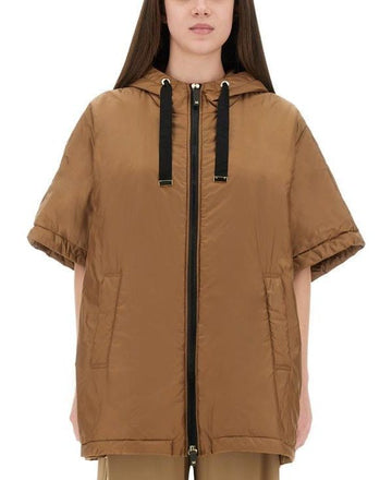 MaxMara Padded Short Sleeve Hooded Jacket 29736024600 051 151061448 [P]