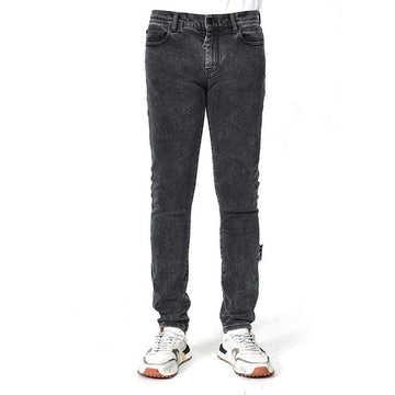 Off White Black Diagonal Skinny Jeans OMYA074E20DEN002 0910 147718740 [P]