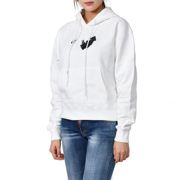 Off White Jumbo Marker Arrow Hoodie White OMBB037F21FLE016 0110 151764579 [P]