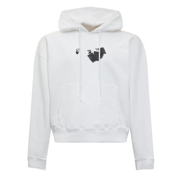 OFF WHITE Jumbo Marker Arrow Hoodie Weiß OMBB037F21FLE016 0110 151764101 [P]