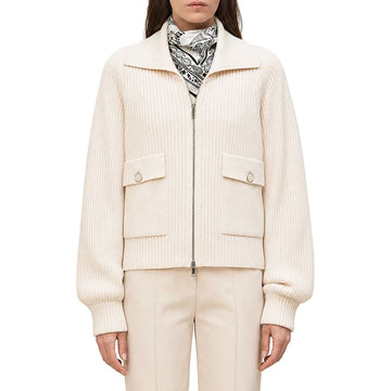 HERMES Damen Rippstrick-Cardigan 160071383 [P]