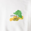 Off White Brush Arrow Logo Sweatshirt White OMBA057S23FLE001 0184 151769330 [P]