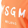 MSGM Brushed Logo Crewneck Sweatshirt Orange stamp: 3341MDM513 serial: 227799 147677932 [P]