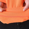 MSGM Brushed Logo Crewneck Sweatshirt Orange stamp: 3341MDM513 serial: 227799 147677932 [P]