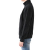 MSGM Halsnaht-Patch Halber Reißverschluss Sweatshirt Schwarz 3340MM77 227799 99 151808883 [P]