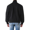 MSGM Halsnaht-Patch Halber Reißverschluss Sweatshirt Schwarz 3340MM77 227799 99 151808883 [P]