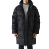 MSGM フードロゴロングパディングジャケット ブラック 3340MH15 227701 99 147660300 [P]