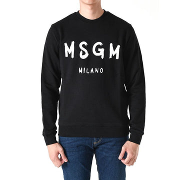 MSGM Brushed Logo Sweatshirt Black 2000MM513 200000 99 151942935 [P]