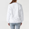 MSGM Bürstiertes Logo Sweatshirt Weiß 2000MM513 200000 01 151943736 [P]