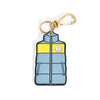 Moncler Best Shape Leather Keyring Blue 6F00004 M2614 F17 152199747 [P]