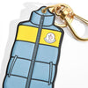 Moncler Best Shape Leather Keyring Blue 6F00004 M2614 F17 152199755 [P]