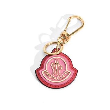 MONCLER レザーキーホルダー レッド 6F00006 M2489 F44 152198618 [P]
