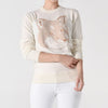 Maison Kitsune Fox Head Jacquard Knit Ivory IU00527KT1058 P701 146844028 [P]