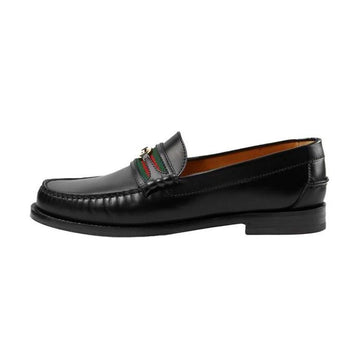 GUCCI インターロッキング Gレザー ローファー ブラック 644724 17X10 1060 152321591 [P]