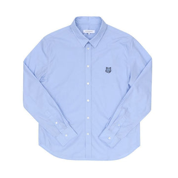 Maison Kitsune Shirt Tonal Fox Head Poplin Men’s Shirt 158399803 [P]