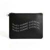 Givenchy Wave Lettering Clutch Bag Black 152540656 [P]