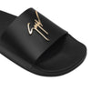 GIUSEPPE ZANOTTI Logo Slip-On Sandalen Schwarz RM90068 007 154327153 [P]
