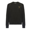 GIUSEPPE ZANOTTI Logo Stickerei Sweatshirt Schwarz IRU0011 001 152610106 [P]