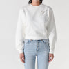 GIUSEPPE ZANOTTI Imbelegtes Sweatshirt Weiß IRD2002 002 152747512 [P]