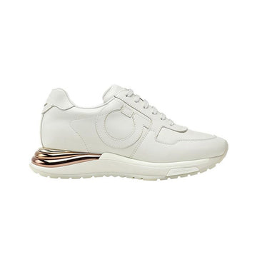 SALVATORE FERRAGAMO Brooklyn Low-Top Sneakers Weiß 035775 736881 148883547 [P]