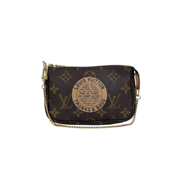 LOUIS VUITTON Monogram Mini Pouch Accessoire Chain Tote Bag H00409 160076816 [P]