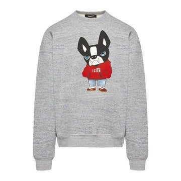 Dsquared2 Print Sweatshirt Gray S79GU0082 S25477 860M 152890881 [P]
