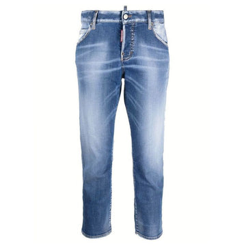 DSQUARED2 クールガール クロップ ジーンズ ブルー S72LB0499 470 152831002 [P]