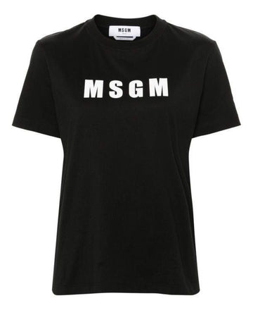 MSGM ロゴプリント半袖Tシャツ 152204942 [P]